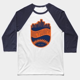 Detroit Baseball 01 Baseball T-Shirt